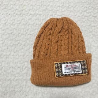 ハリスツイード(Harris Tweed)のハリスツイード×しまむら キッズニット帽 ニットキャップ 子供用(帽子)