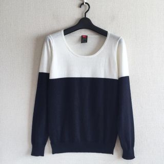 ダブルスタンダードクロージング(DOUBLE STANDARD CLOTHING)のダブルスタンダード♡バイカラーニット(ニット/セーター)