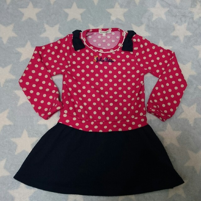 3can4on(サンカンシオン)のワンピース 110 キッズ/ベビー/マタニティのキッズ服女の子用(90cm~)(ワンピース)の商品写真