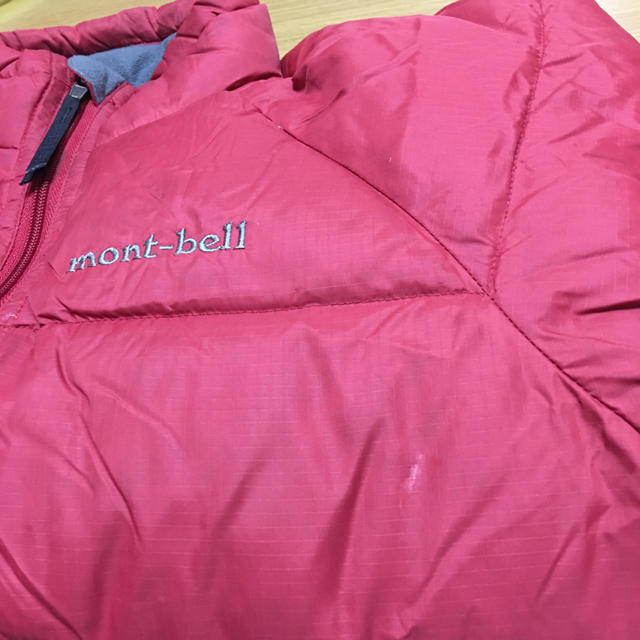 mont bell(モンベル)のmont-bellキッズダウンジャケット キッズ/ベビー/マタニティのキッズ服男の子用(90cm~)(ジャケット/上着)の商品写真