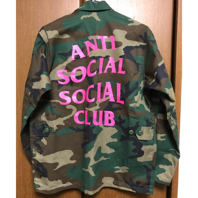 Supreme(シュプリーム)のanti social social club BDUジャケット Sサイズ メンズのジャケット/アウター(ミリタリージャケット)の商品写真