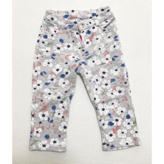 プチバトー(PETIT BATEAU)のプチバトー 18m 81㎝ 花柄 スウェットパンツ(パンツ)