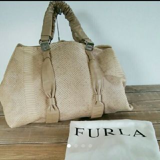 フルラ(Furla)のFURLA♡パイソン(ハンドバッグ)