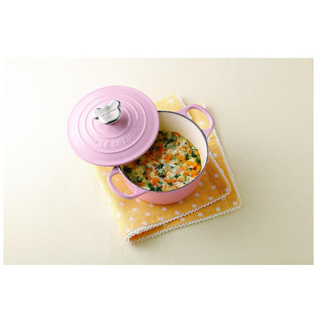 LE CREUSET(ルクルーゼ)の【新品】ル・クルーゼ クマ取っ手♡14cm インテリア/住まい/日用品のキッチン/食器(鍋/フライパン)の商品写真