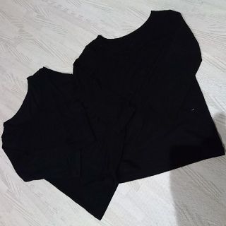 ユニクロ(UNIQLO)の子供用長袖ヒートテック 80 90セット(Tシャツ/カットソー)