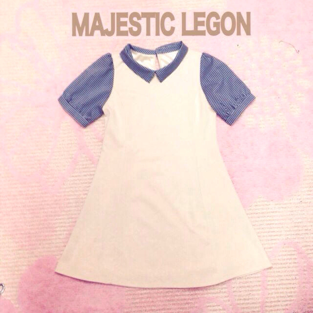 MAJESTIC LEGON(マジェスティックレゴン)のマジェ❁2014ss レディースのワンピース(ミニワンピース)の商品写真