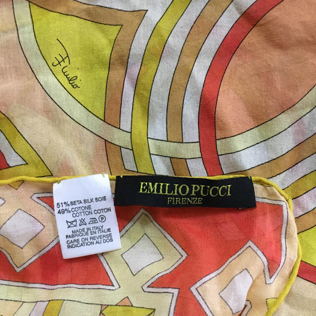 EMILIO PUCCI(エミリオプッチ)のエミリオプッチ♡スカーフ レディースのファッション小物(バンダナ/スカーフ)の商品写真