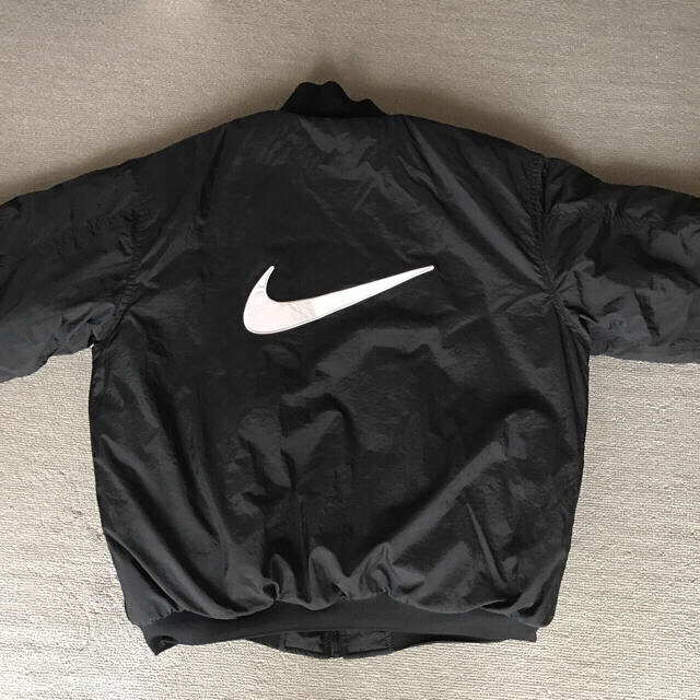 90s NIKE リバーシブル ナイロンパフジャケット