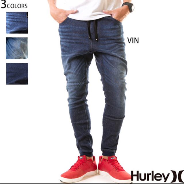 Hurley(ハーレー)のHURLEY スウェットフリースデニム インディゴ  メンズのパンツ(デニム/ジーンズ)の商品写真