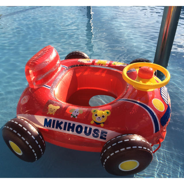 mikihouse MIKIHOUSE ミキハウスプッチーうきわベビーボートベビー浮き輪足入れ浮き輪の通販 by KICCA's shop｜ ミキハウスならラクマ