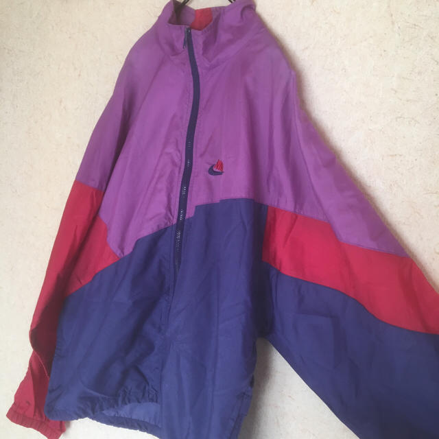 NIKE vintage90's Nylon Jackets M 銀タグ