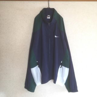 ナイキ(NIKE)のNIKE vintage90's Nylon Jackets XL 銀タグ(ナイロンジャケット)