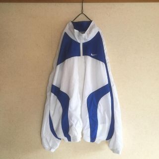 ナイキ(NIKE)のNIKE vintage90's Nylon Jackets XL 銀タグ(ナイロンジャケット)