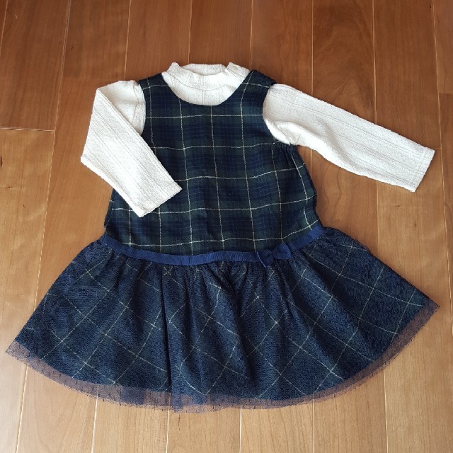 Biquette Club(ビケットクラブ)のサリーママ様専用です！ワンピース95 キッズ/ベビー/マタニティのキッズ服女の子用(90cm~)(ワンピース)の商品写真