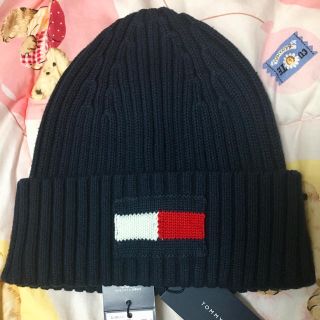 トミーヒルフィガー(TOMMY HILFIGER)のTOMMY HILFIGER ニット帽(ニット帽/ビーニー)