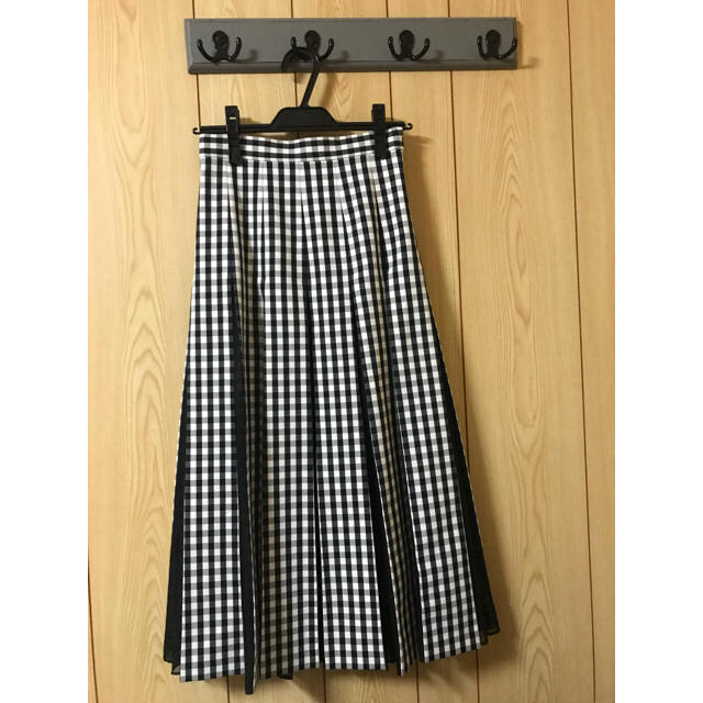 ☆極美品☆JILL STUART チェックスカート グレー - ミニスカート