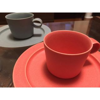 イッタラ(iittala)のイイホシユミコ ペアカップ&プレート アンジュール(食器)