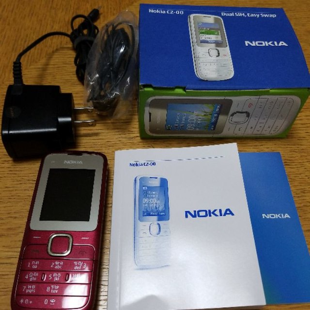 [中古]NOKIA携帯電話 C200 タイ語/英語の通販 by nadeshico*mama's shop｜ラクマ