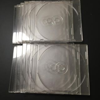 空CDケース （薄型10枚組）(CD/DVD収納)