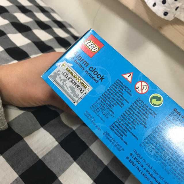 Lego(レゴ)のレゴ LEGO 目覚まし時計 未使用品 エンタメ/ホビーのおもちゃ/ぬいぐるみ(キャラクターグッズ)の商品写真