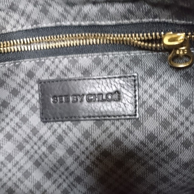 SEE BY CHLOE(シーバイクロエ)のSEE BY CHLOE 黒のショルダーバック レディースのバッグ(ショルダーバッグ)の商品写真