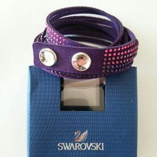 スワロフスキー(SWAROVSKI)の☆ひとみん様専用  スワロフスキー ブレスレット チョーカー 新品 美品(ブレスレット/バングル)