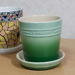 ルクルーゼ(LE CREUSET)のルクルーゼ　ハーブプランター　グリーン(食器)