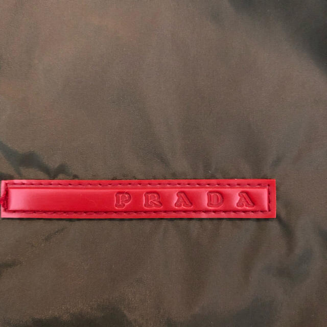 PRADA(プラダ)の正規品◎PRADAプラダ赤タグマフラーネックウォーマー レディースのファッション小物(マフラー/ショール)の商品写真