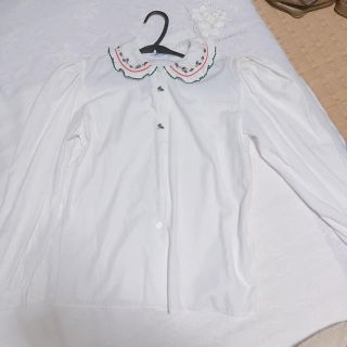  ジス様専用シフォン刺繍ブラウス(シャツ/ブラウス(長袖/七分))