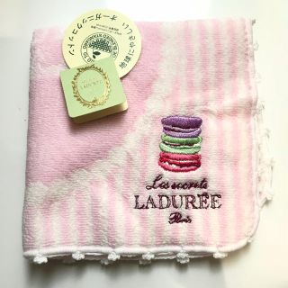 ラデュレ(LADUREE)の（最終値下げ）［新品］LADUREE タオルハンカチ(ハンカチ)