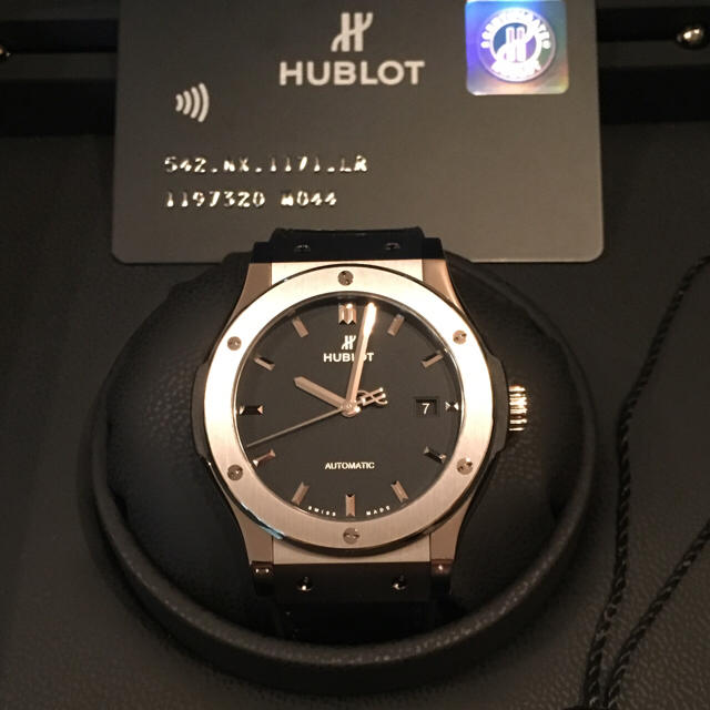 腕時計  HUBLOT  クラシックフュージョン  美品