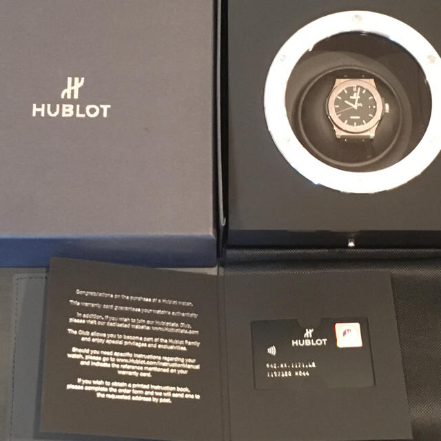 腕時計 HUBLOT クラシックフュージョン 美品 メンズ 時計 腕時計(アナログ)