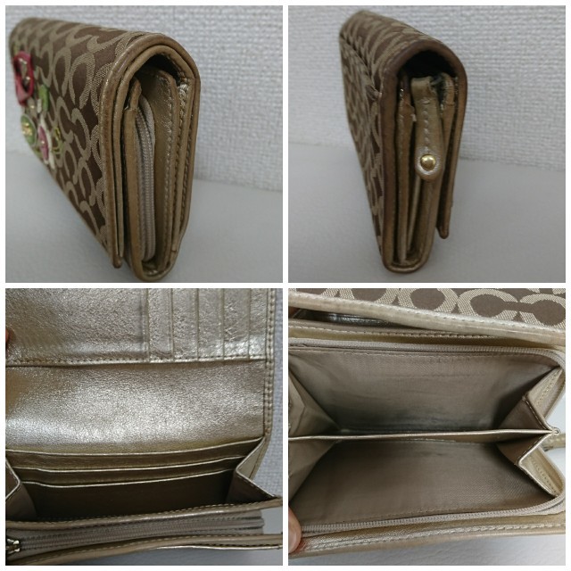 COACH(コーチ)のusedコーチ二つ折り財布 メンズのファッション小物(折り財布)の商品写真