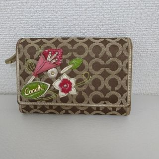 コーチ(COACH)のusedコーチ二つ折り財布(折り財布)