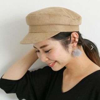 アーバンリサーチ(URBAN RESEARCH)の【URBAN RESEARCH sunny label】スエード調マリンキャップ(キャップ)