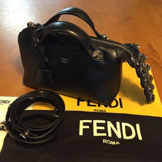 フェンディ(FENDI)のおすぎさまご専用♡FENDIバイザウェイ ビジュー付新品未使用 (ハンドバッグ)