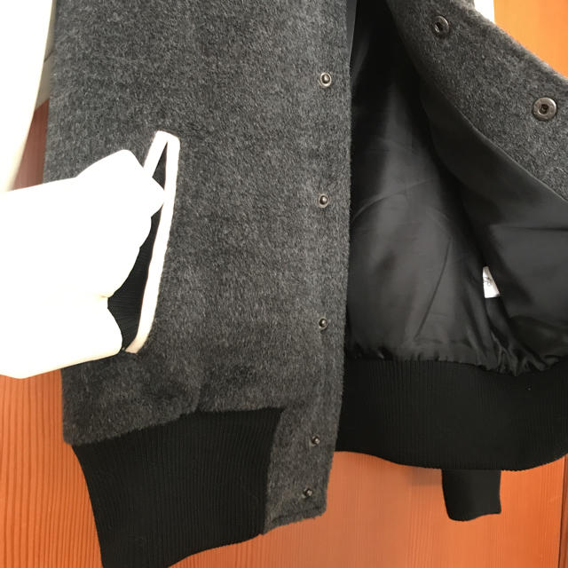 ARROW(アロー)のアロー 異素材 スタジャン ブルゾン  レディースのジャケット/アウター(スタジャン)の商品写真