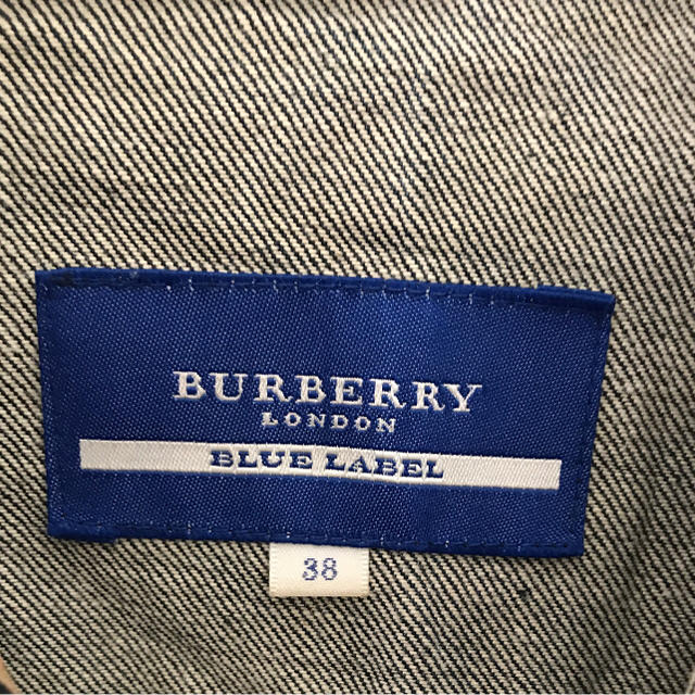 BURBERRY BLUE LABEL(バーバリーブルーレーベル)のBurberry Blue label デニムジャケット レディースのジャケット/アウター(Gジャン/デニムジャケット)の商品写真