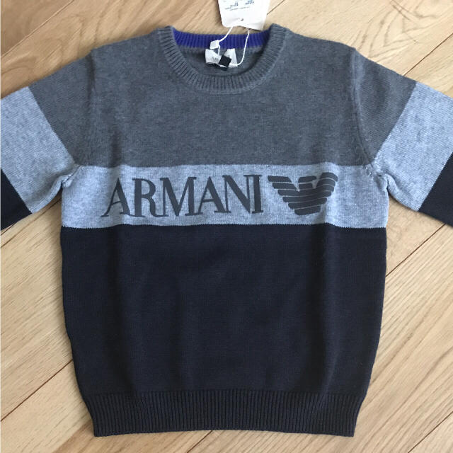 新品☆ARMANI JUNIORアルマーニジュニア ニット☆キッズ/ベビー/マタニティ