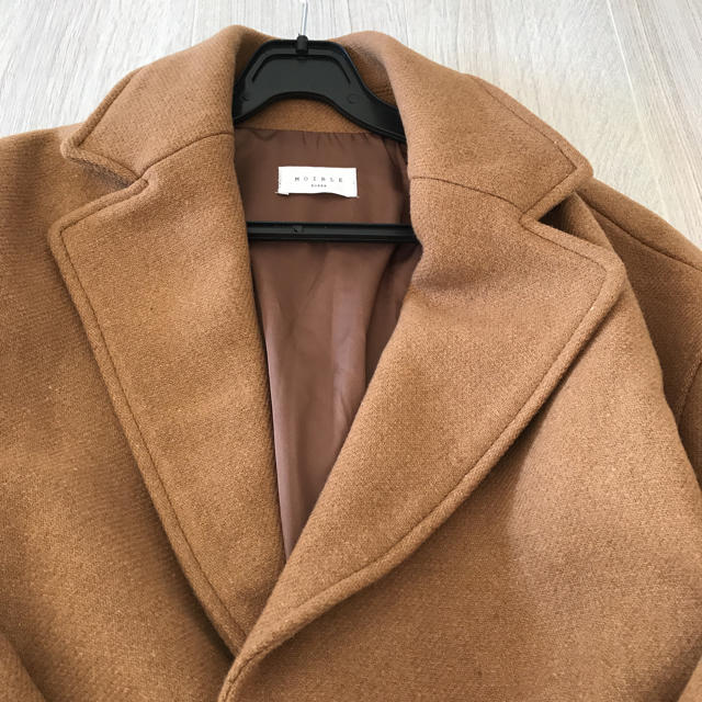 オーバーサイズウールコート/新品 レディースのジャケット/アウター(ロングコート)の商品写真
