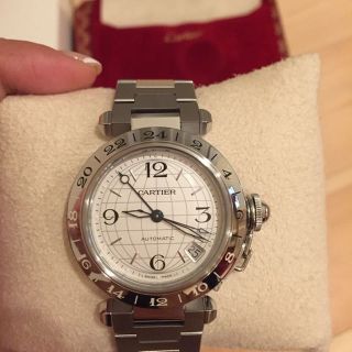 カルティエ(Cartier)のジョンジョンさま専用・カルティエ パシャC メリディアンOH済み(腕時計)