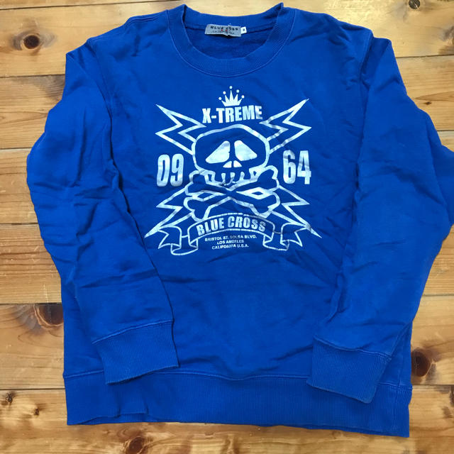 bluecross(ブルークロス)のブルークロスのトレーナー キッズ/ベビー/マタニティのキッズ服男の子用(90cm~)(Tシャツ/カットソー)の商品写真