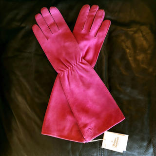ヴィヴィアンウエストウッド(Vivienne Westwood)のVivienne Westwood ヴィヴィアン ロングレザーグローブ 羊革手袋(手袋)
