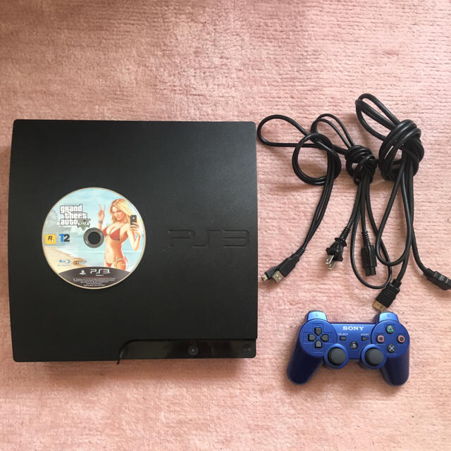 PlayStation3 - プレステ3 160GB本体 と コントローラー グラセフ5