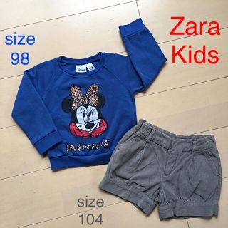 ザラキッズ(ZARA KIDS)のZara Kids ショートパンツ size104★送料無料(パンツ/スパッツ)