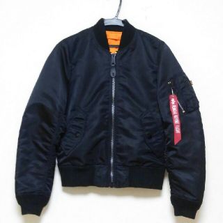 アルファインダストリーズ(ALPHA INDUSTRIES)のアルファ MA-1 フライトジャケット【★レディース★赤タグ★Ssize★】(ブルゾン)