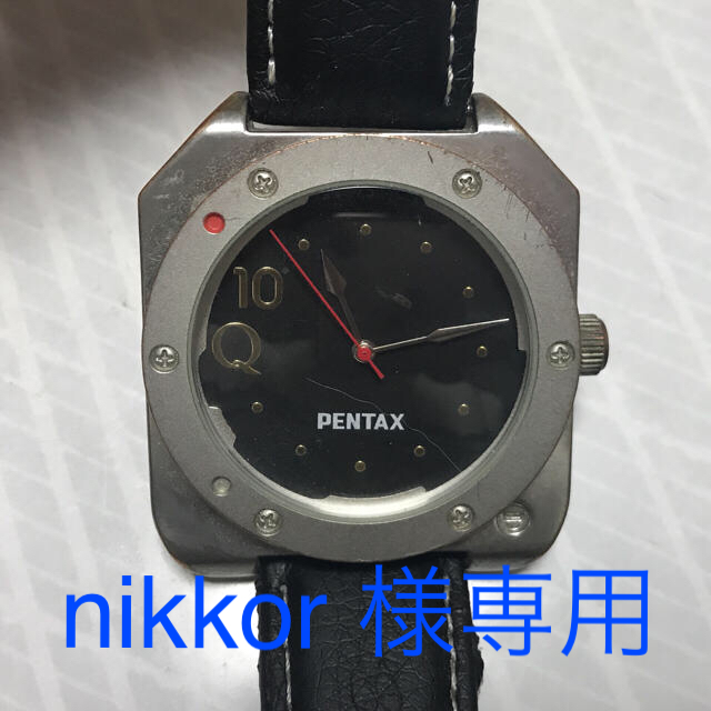 PENTAX(ペンタックス)の【nikkor様専用】PENTAX Q10 腕時計 メンズの時計(腕時計(アナログ))の商品写真