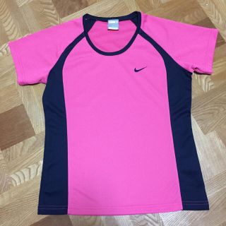 ナイキ(NIKE)の美品♡NIKE メッシュTシャツ ピンク(Tシャツ(半袖/袖なし))