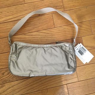 レスポートサック(LeSportsac)の新品！レスポートサック ゴールド ミニバッグ(ショルダーバッグ)