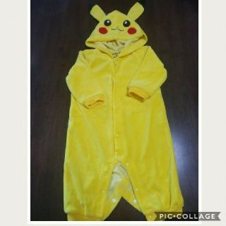 ポケモン(ポケモン)の美品  ピカチュウ ロンパース(ロンパース)